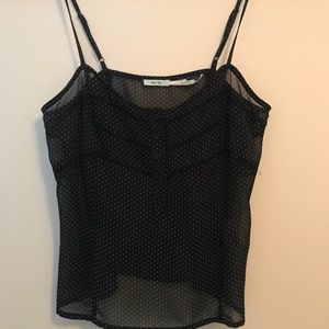 Urban Outfitters Sheer Black cami